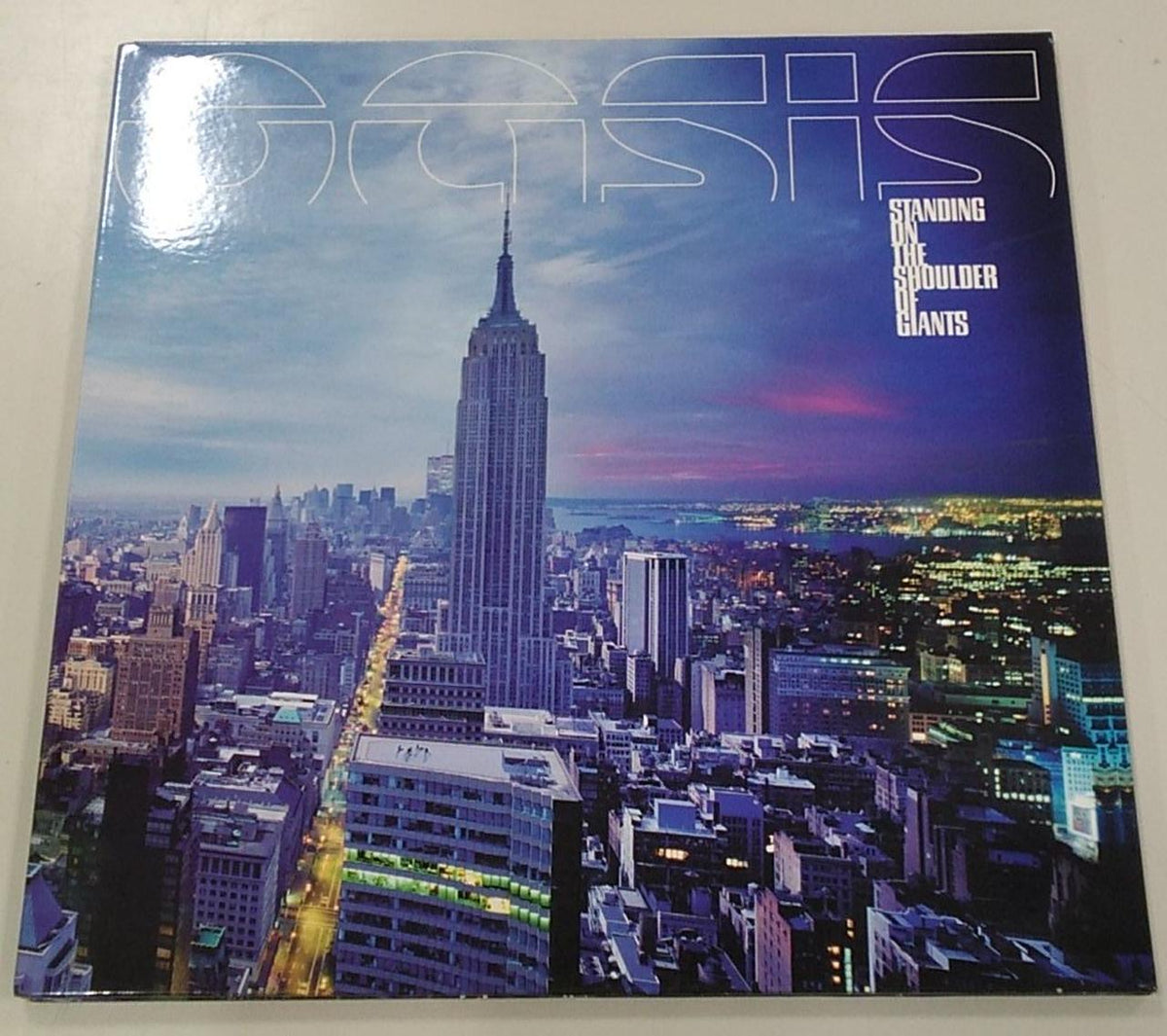 BIG BROTHER RECORDS OASIS/STANDING ON THE SHOULDER RKIDLP 002