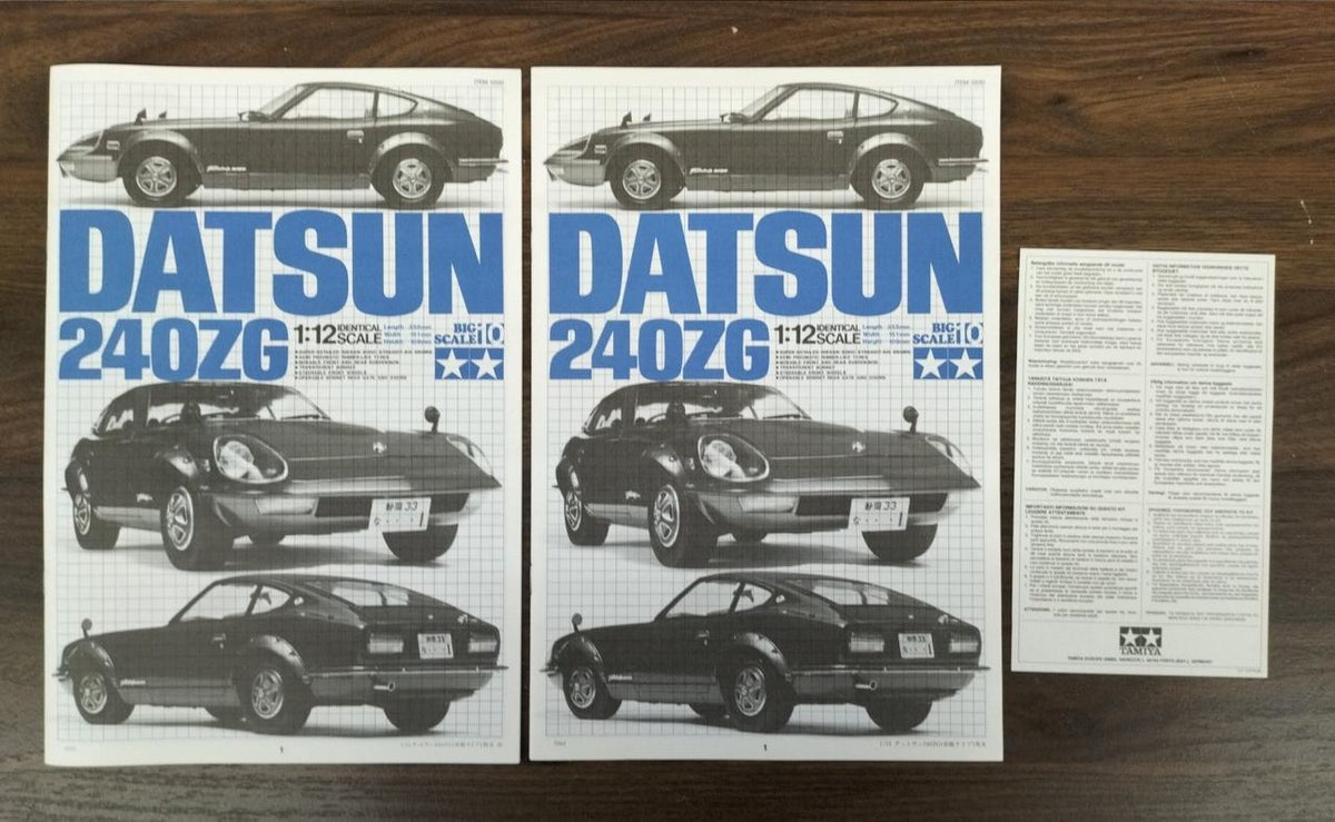 TAMIYA Plastic Model DATSUN240ZG1:12