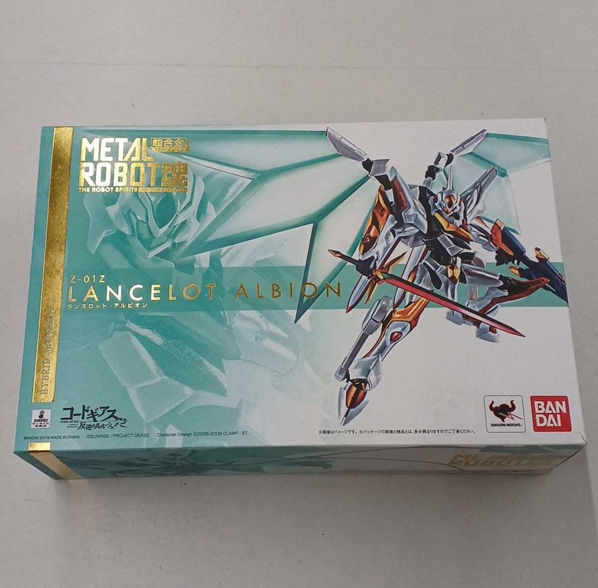BANDAI Chogokin METALROBOT Spirits Z-01Z Lancelot Albion