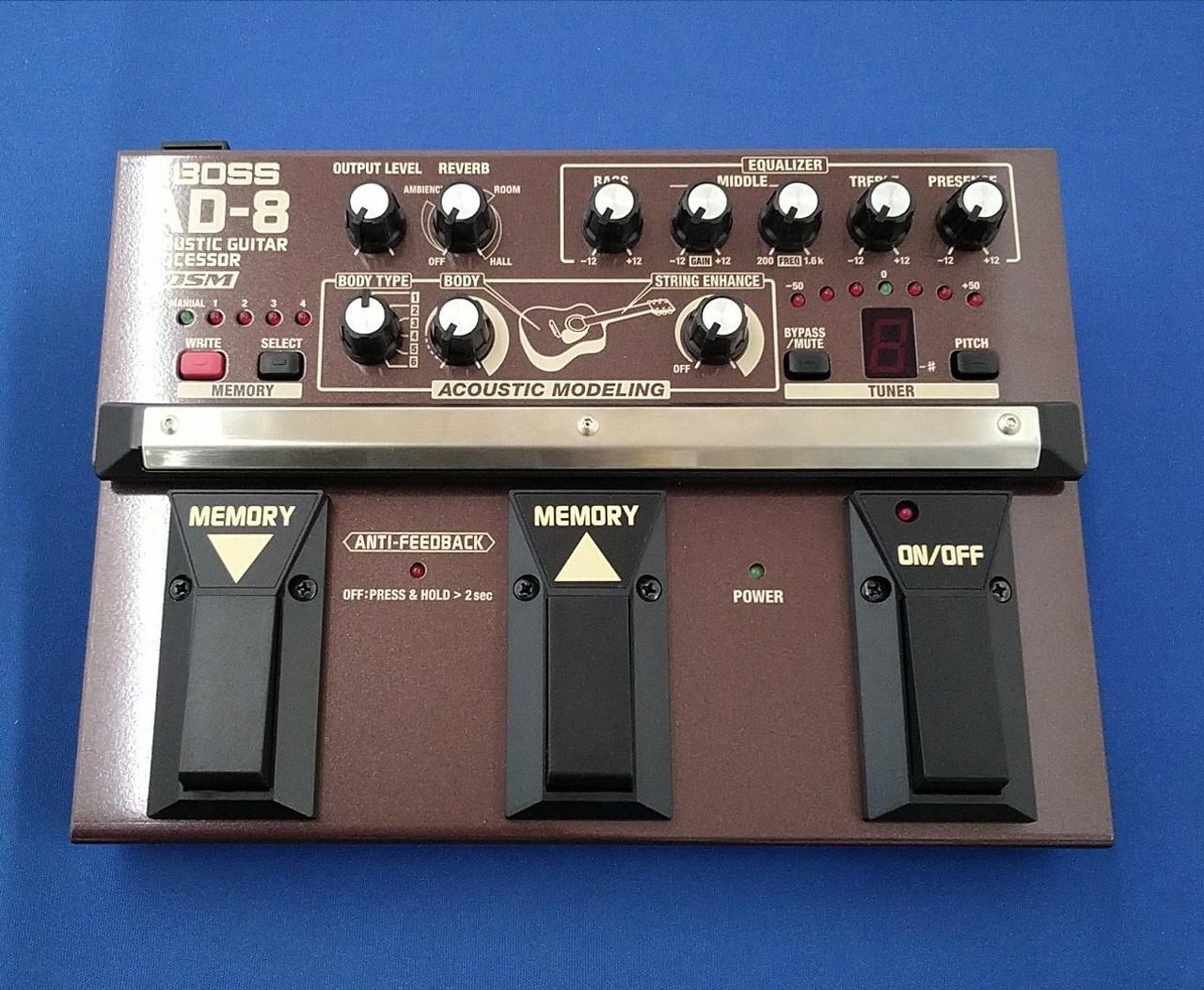 BOSS Multi-Effects Pedal AD-8 – BanzaiHobby