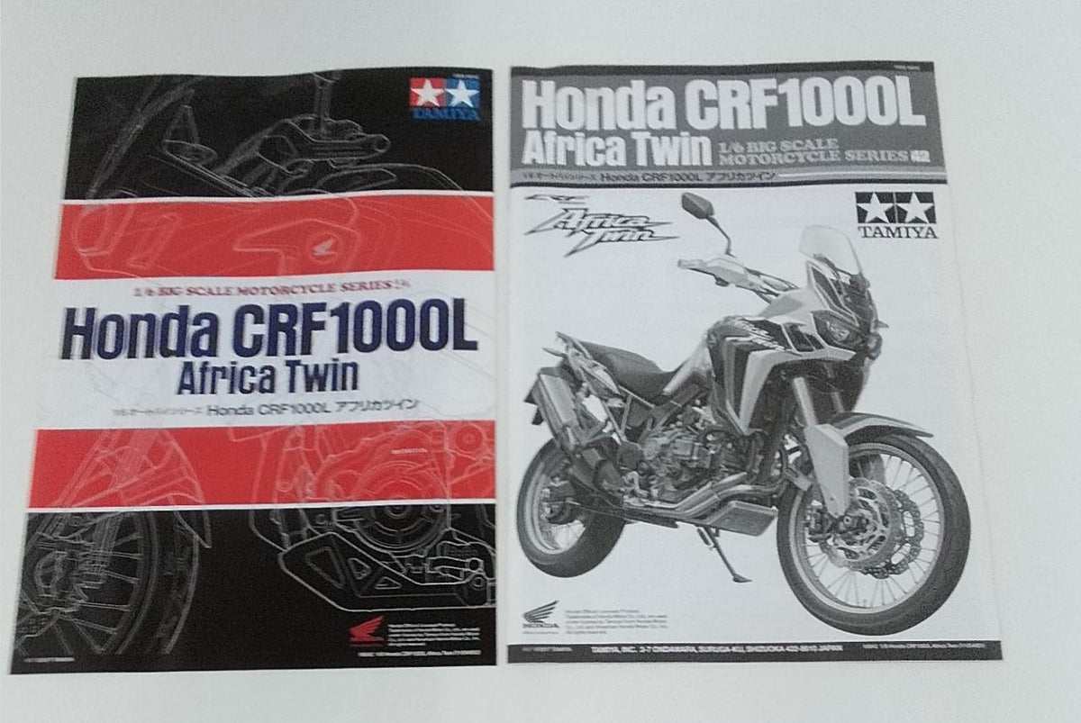 TAMIYA 1/6 Motorcycle HONDA CRF1000L Africa Twin