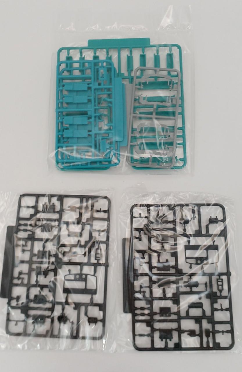 PLUM MOA 1/80 SCALE PLASTIC KIT 201 Series DC Lead Car 2-Car Kit Kuha 201 & Kuha 200 Included