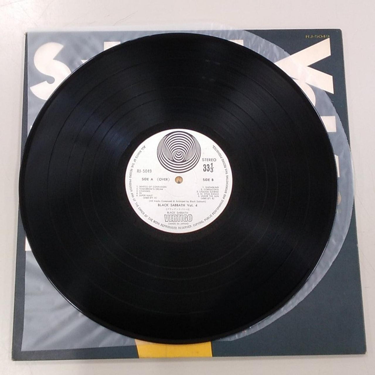 VERTIGO BLACK SABBATH/VOL.4 RJ-5049