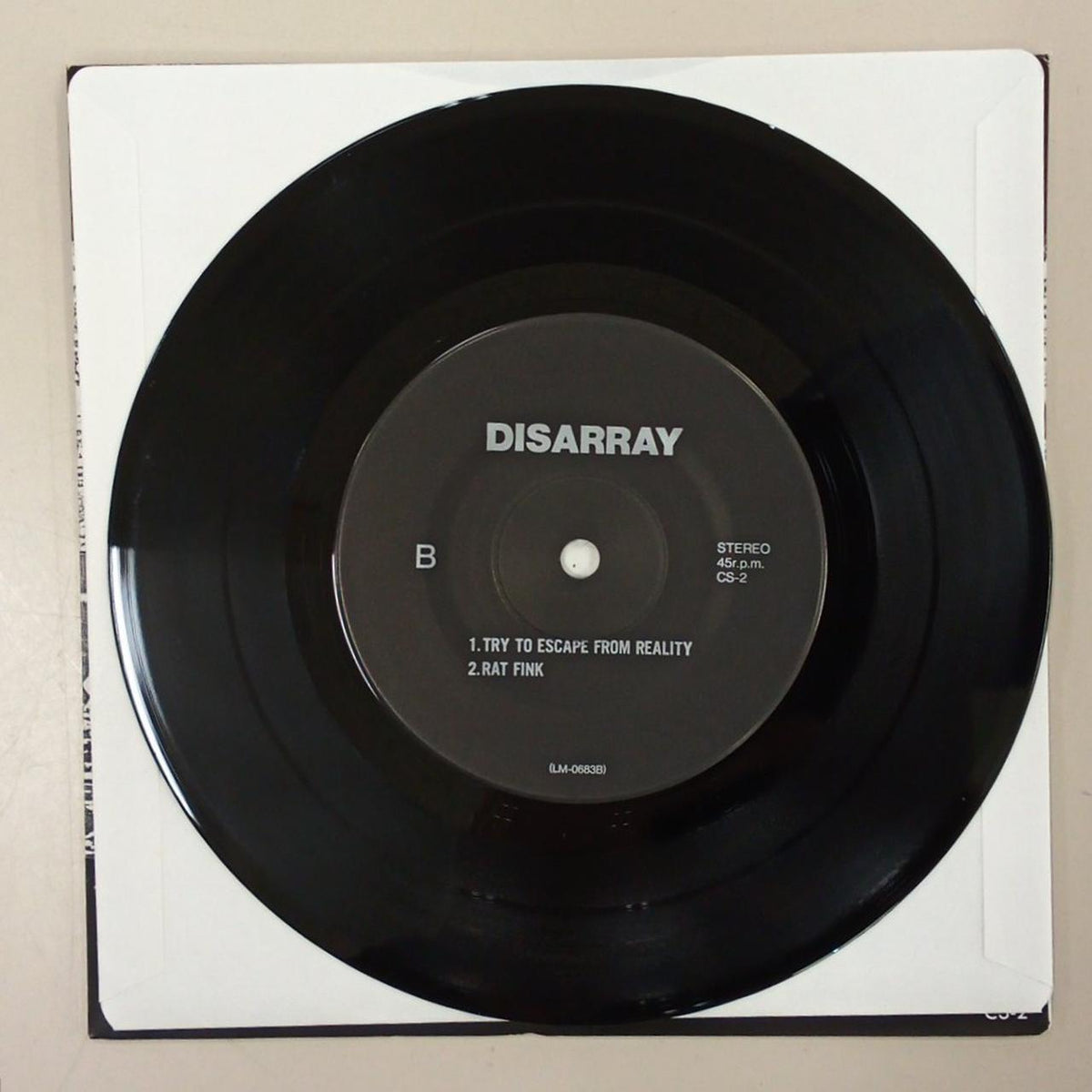 CHICKEN SHIT RECORDS DISARRAY/DISARRAY CS-2