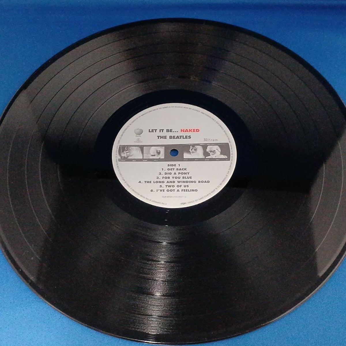 TOSHIBA EMI THE BEATLES Let It Be... Naked TOJP-60121・22