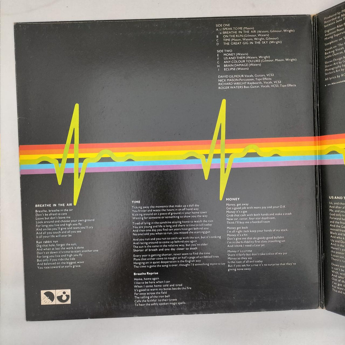 Toshiba EMI LP Western Music Pink Floyd / Madness EMZ-82005