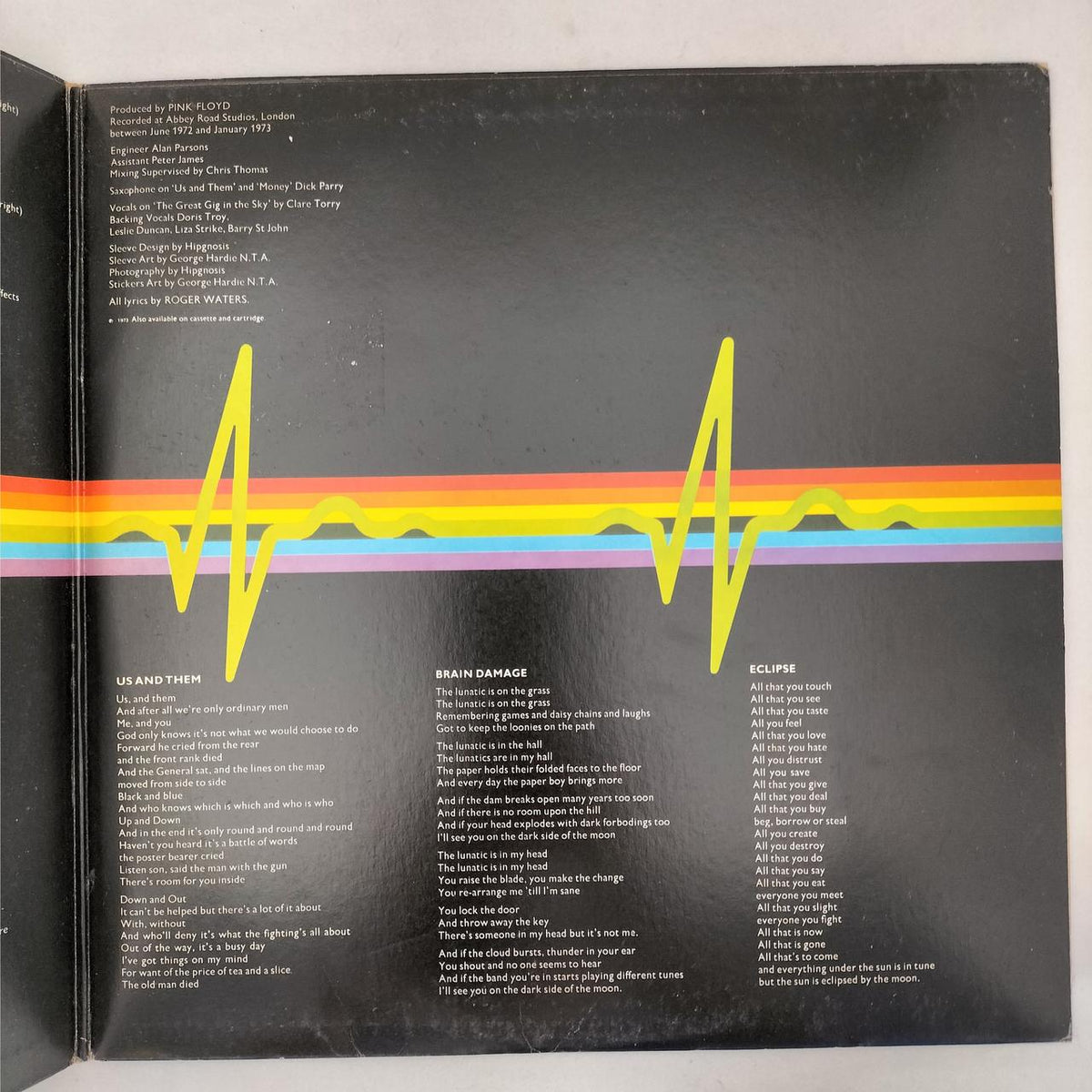 Toshiba EMI LP Western Music Pink Floyd / Madness EMZ-82005