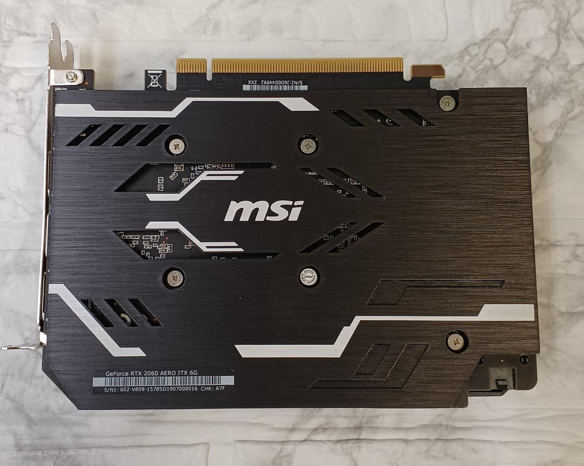 MSI Graphics Card RTX2060 AERO ITX 6G