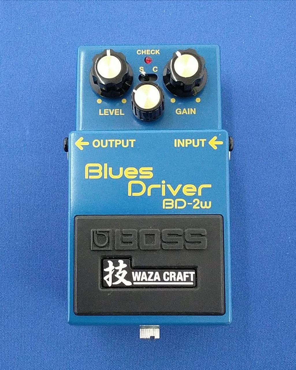 Boss BD-2W Blues Driver Waza Craft Special Edition