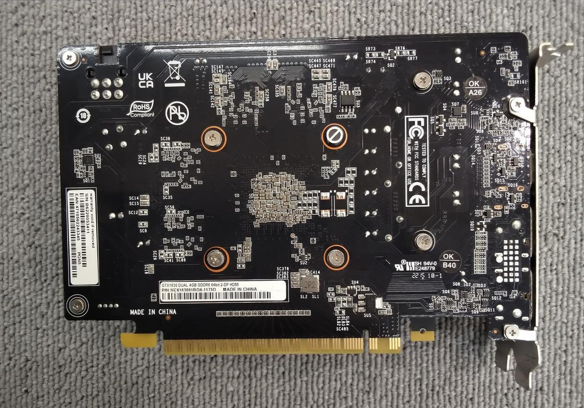 PALIT Graphics Card GTX1630 DUAL 4GB