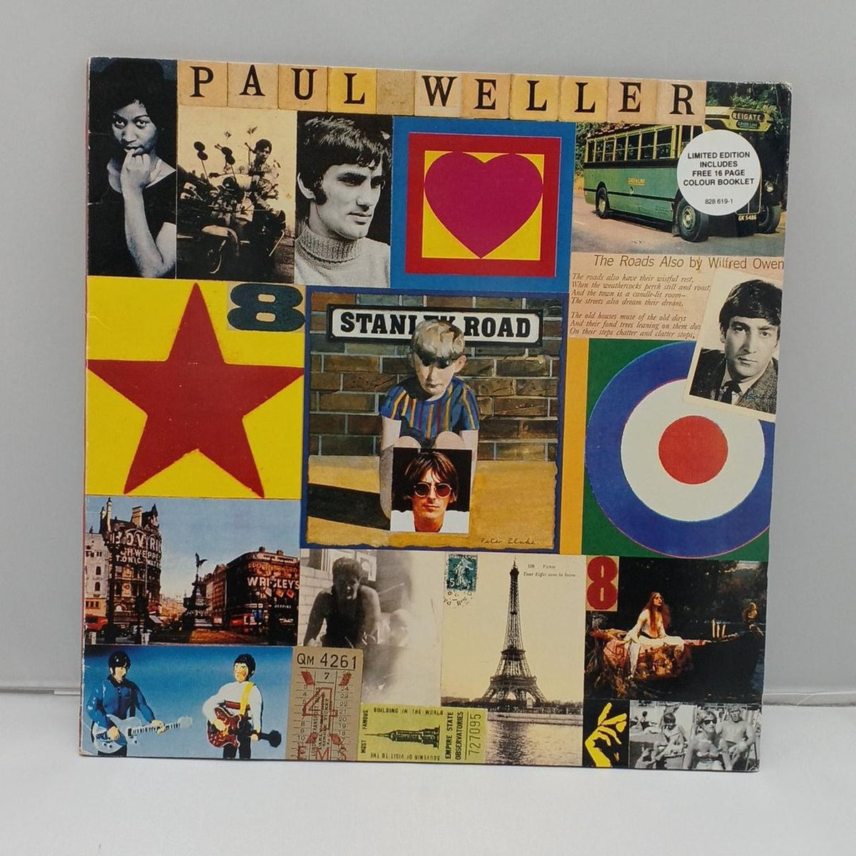 GO! DISCS LP record PAUL WELLER / STANLEY ROAD