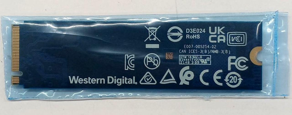 WESTERN DIGITAL M.2 SSD WDS100T3B0C