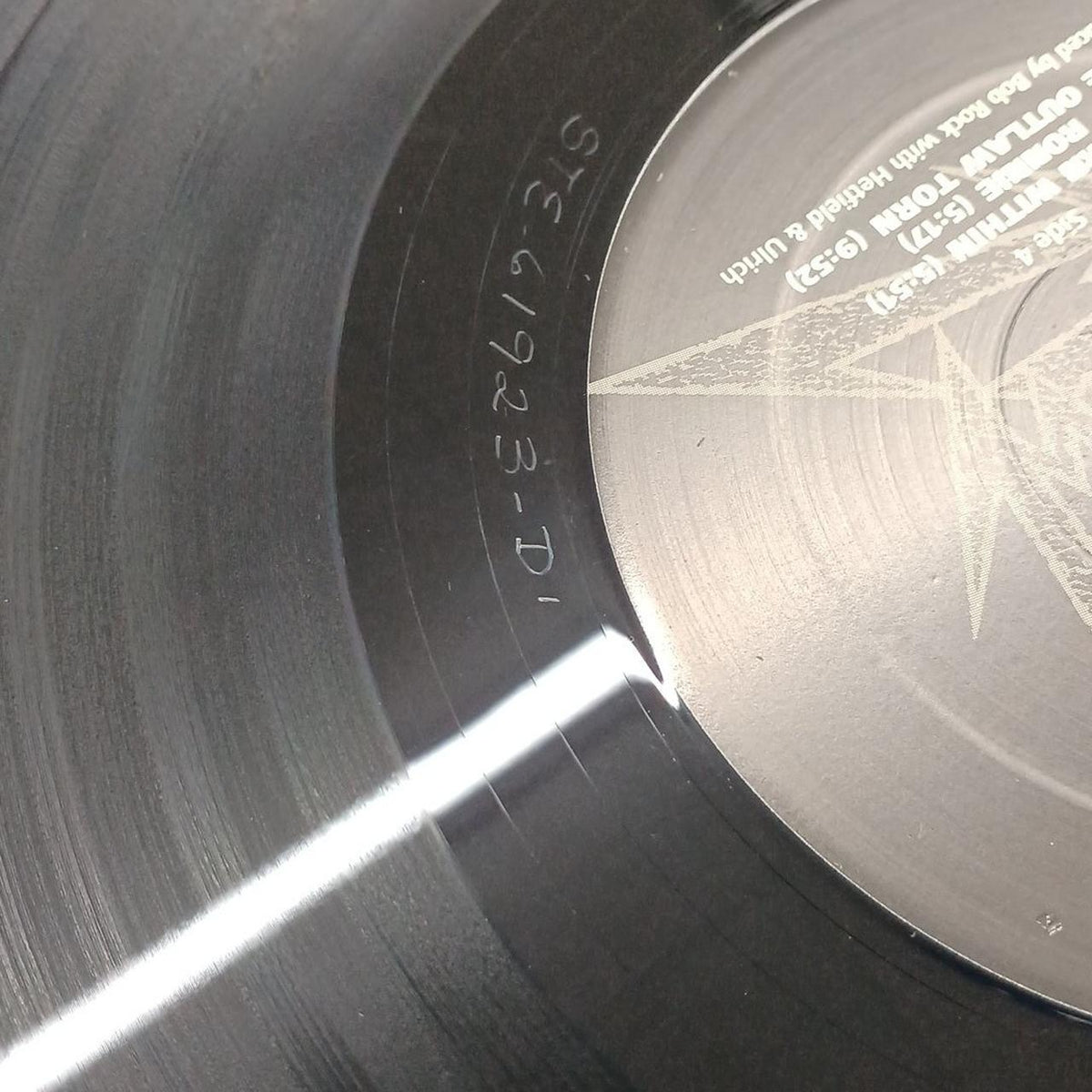 ELEKTRA Western Music LP Record METALLICA / LOAD