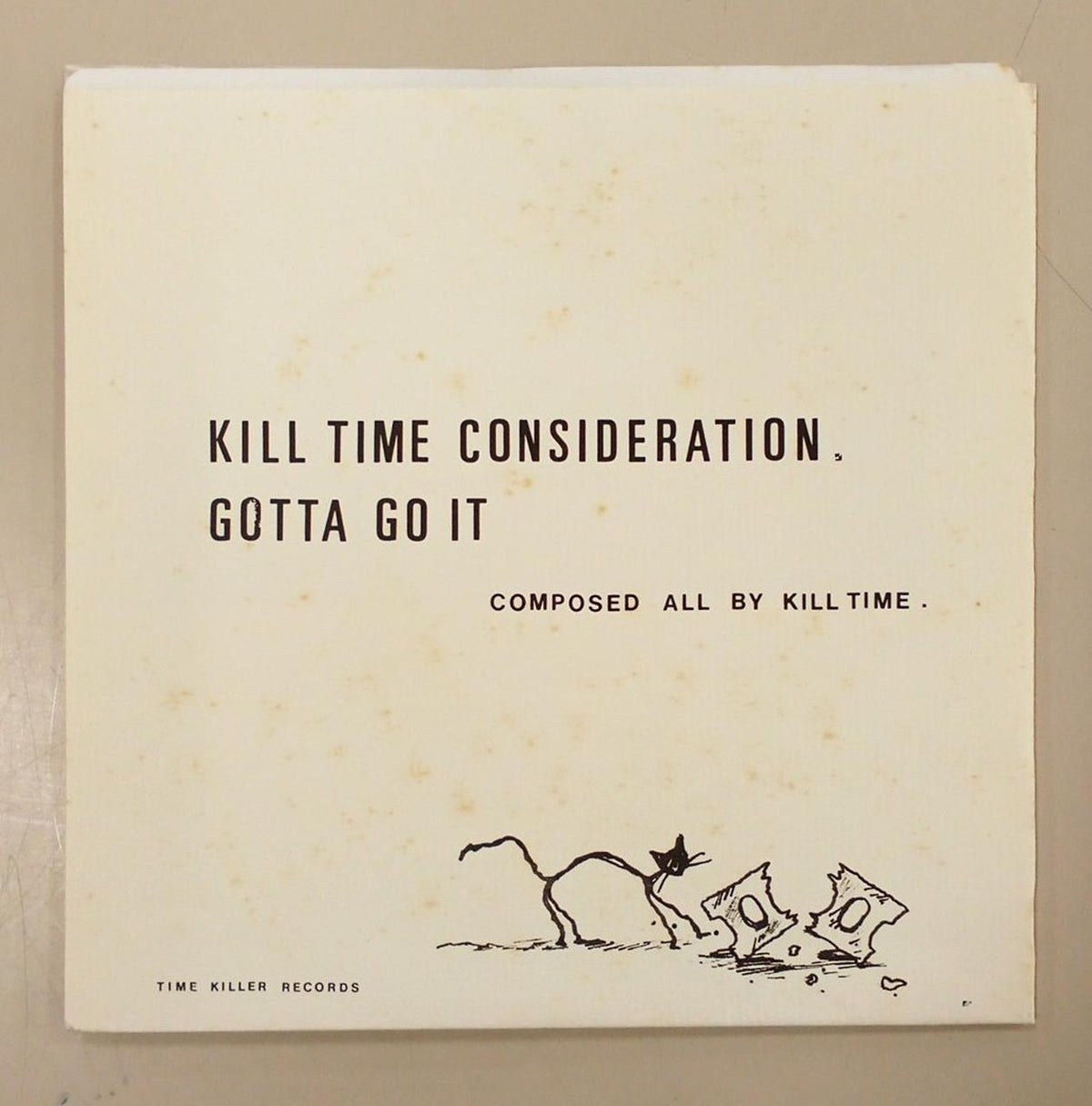 TIME KILLER RECORDS KILL TIME/THE FIRST EP LM-0604