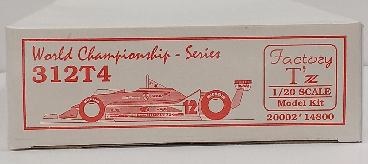 FACTORY T'Z 1/20 World Champion Series 312T4 - Banzai Thrifting | BanzaiHobby