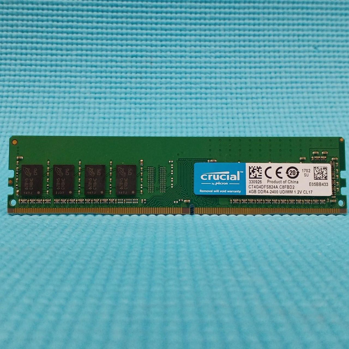CRUCIAL Memory: DDR4-2400 4GB