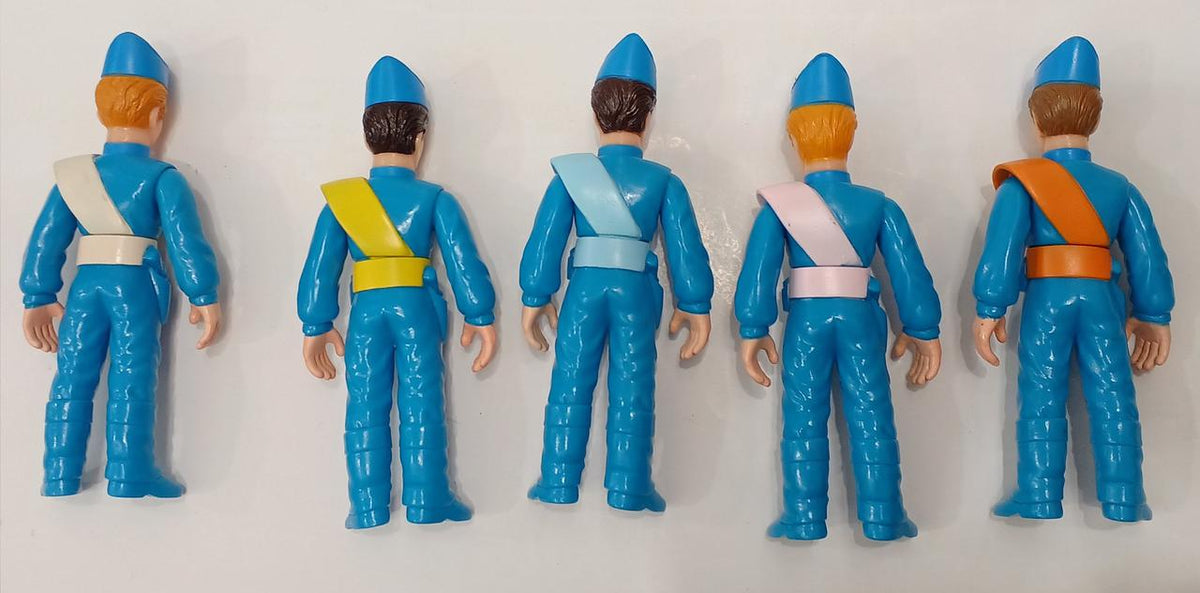 Bandai Soft Vinyl Figure Thunderbirds International Rescue Team Set
