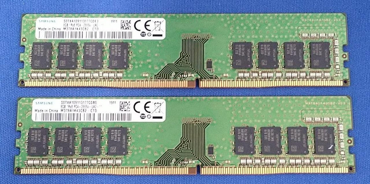 SAMSUNG PC Memory × 2 M378A1K43CB2-CTD