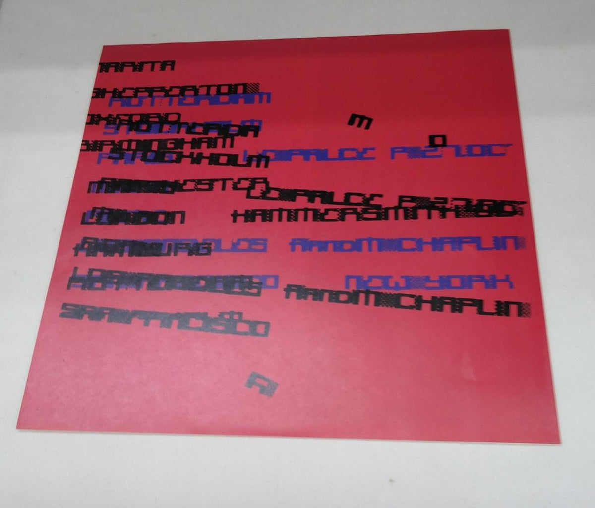 Alpha Music LP YMO WORLD TOUR 1980