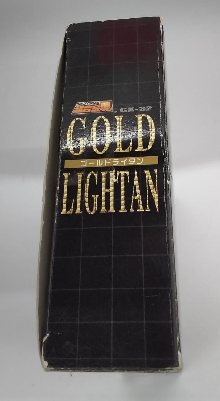 BANDAI Chogokin Soul Golden Warrior Lightning Gold Lightning