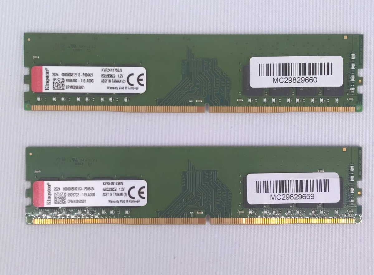 KINGSTON DDR4 Memory DDR4 19200 8GB 2 Chips