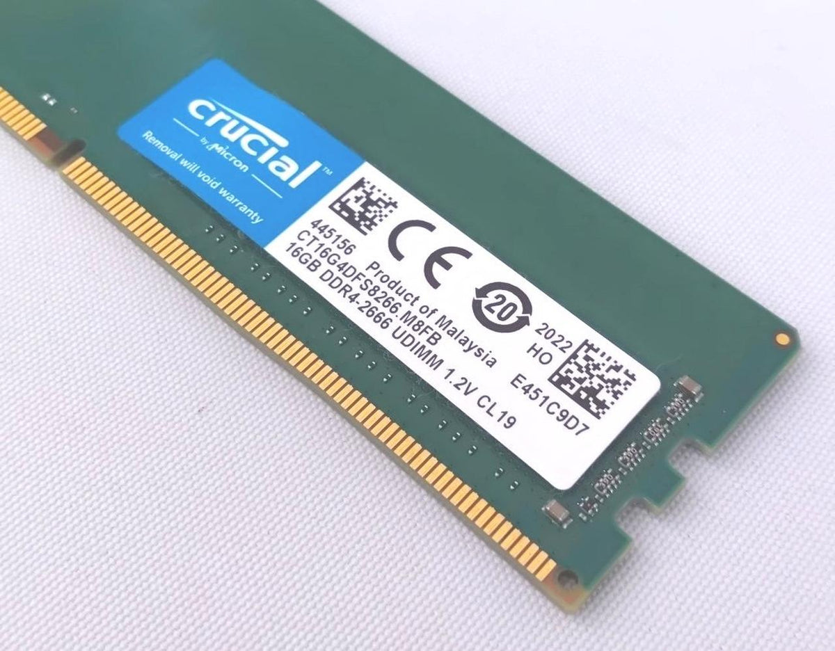 CRUCIAL Desktop Memory: DDR4 16GB