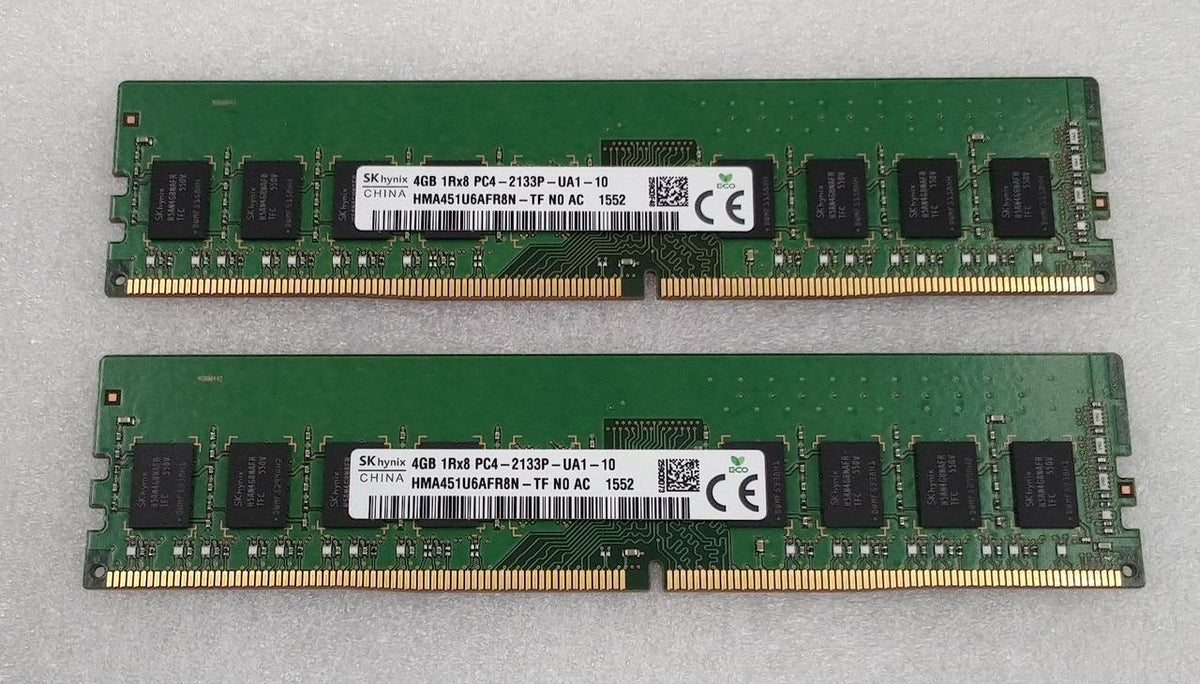 SK HYNIX DDR4 Memory 4GB×2 PC4-2133P