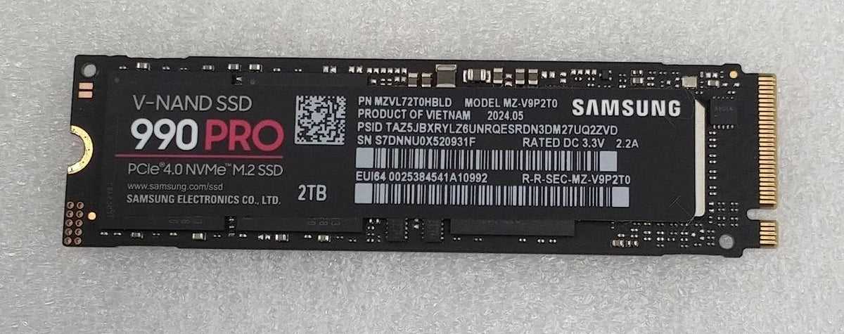 SAMSUNG SSD 990PRO2TB
