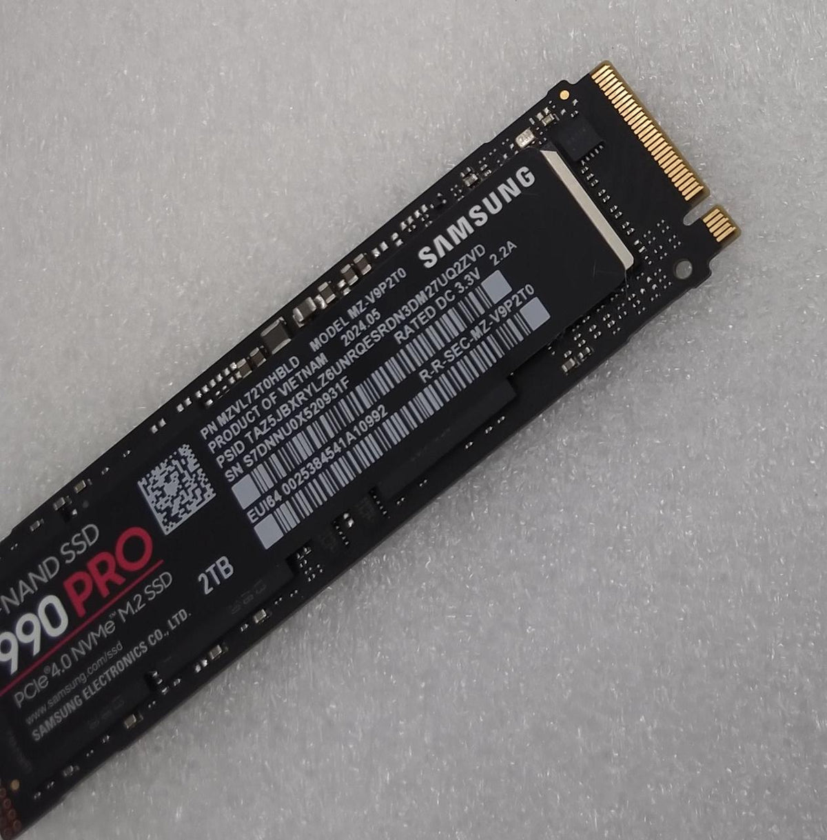 SAMSUNG SSD 990PRO2TB