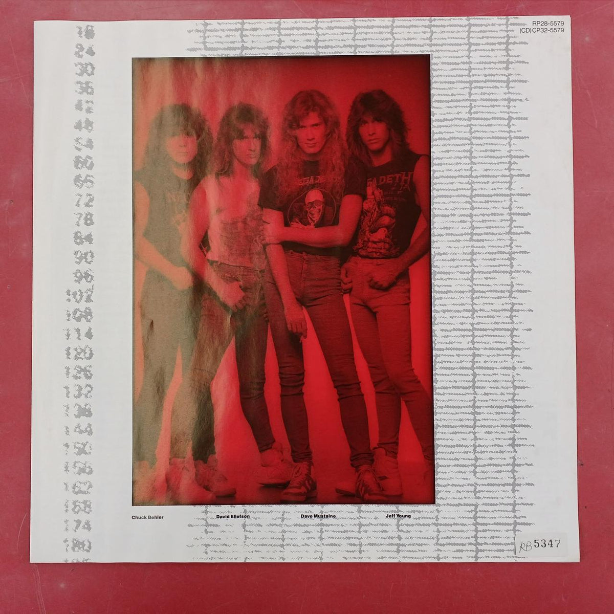 Toshiba EMI Record LP So Far So Good So What / Megadeth
