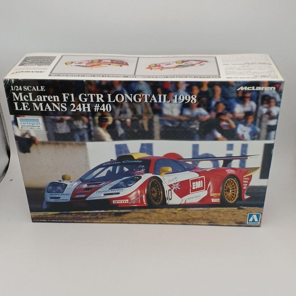 Aoshima Plastic Model 1/24 McLaren F1 GTR Long Tail