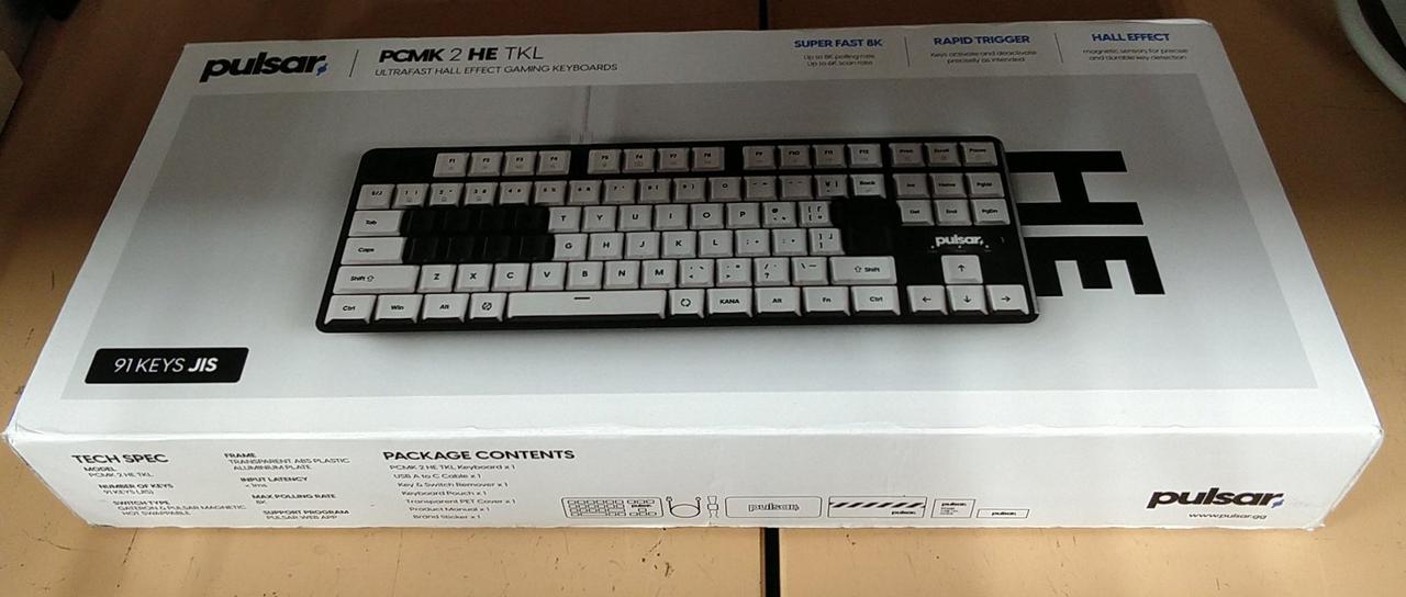 PULSAR Keyboard PCMK 2 HE TKL – BanzaiHobby