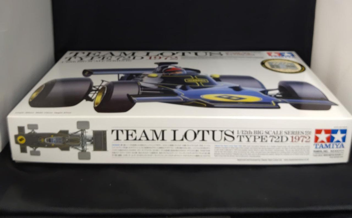 TAMIYA Plastic Model 1/12 Team Lotus Type 72D 1972