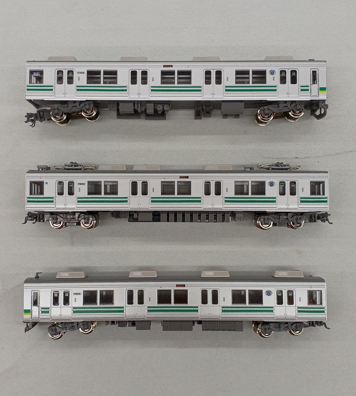 GREENMAX N Gauge 31947 Chichibu Railway 7500 Series 3rd Formation