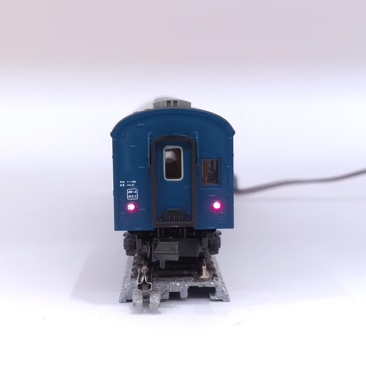 KATO N Gauge Old Model Passenger Cars 4-Car Set (Blue) - Banzai Thrifting | BanzaiHobby