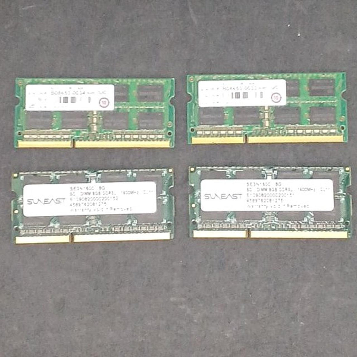 - DDR3 Laptop Memory 8GB Set of 4 DDR3-1600