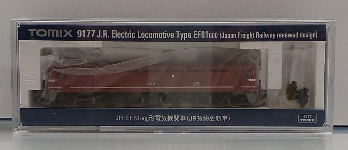 TOMIX N Gauge JR EF81 Class 600 Electric Locomotive