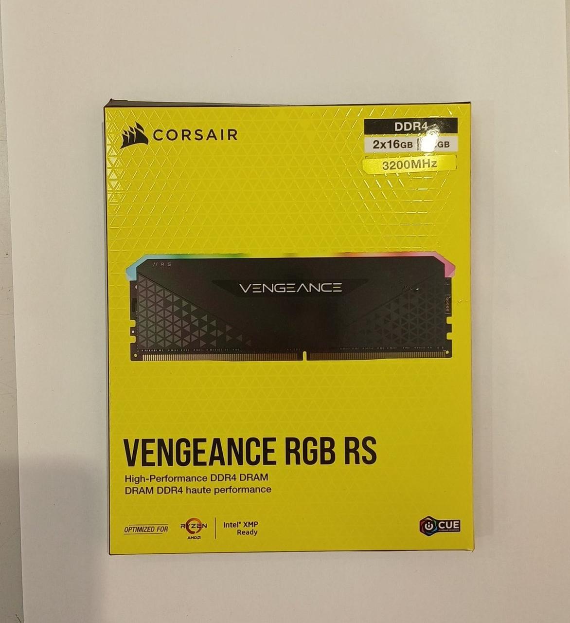CORSAIR DDR4 Memory 16GB×2 VENGEANCE RGB RS