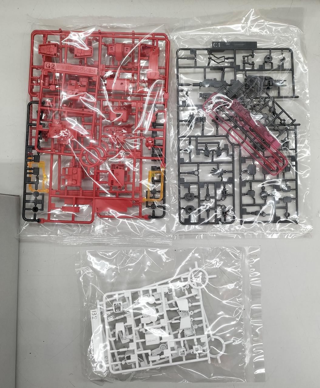 BANDAI Gunpla HGUC Red Three Stars Set