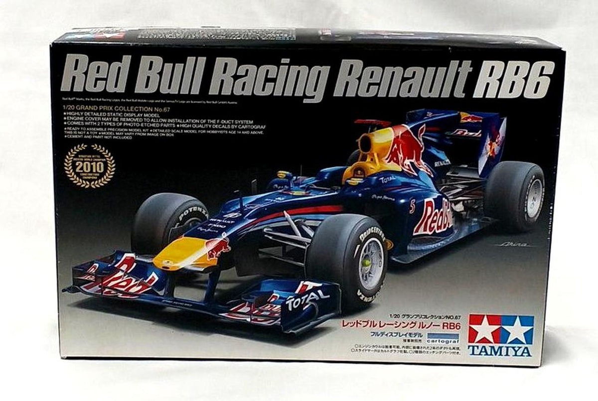 TAMIYA Plastic Model Red Bull Racing Renault RB6