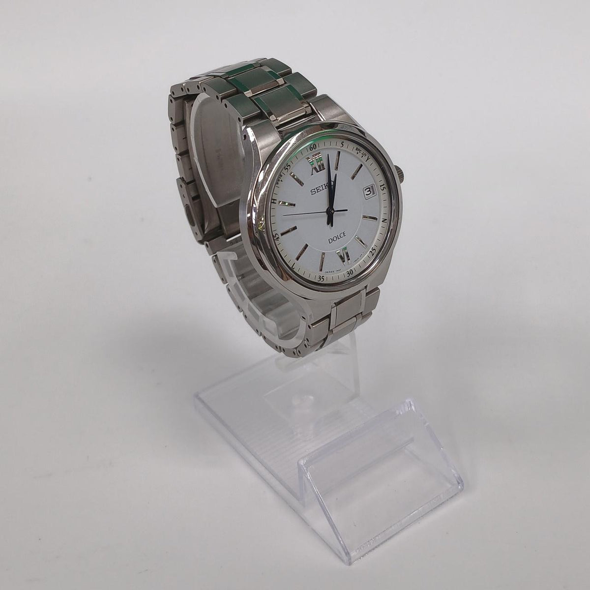 SEIKO Solar Radio-Controlled Wristwatch 7B24-0AX0