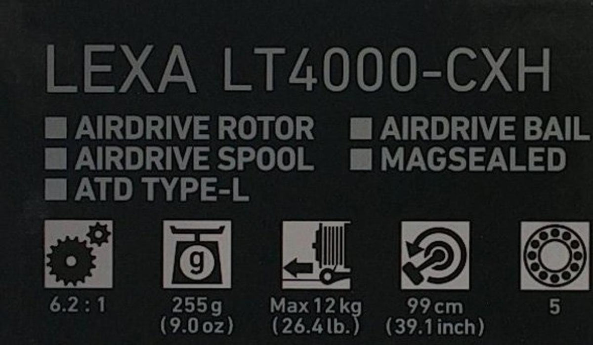 DAIWA Spinning Reel LEXA LT4000-CXH
