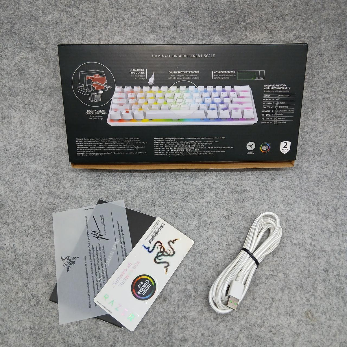 RAZER Gaming Keyboard HUNTSMAN MINI (RZ03-0339)