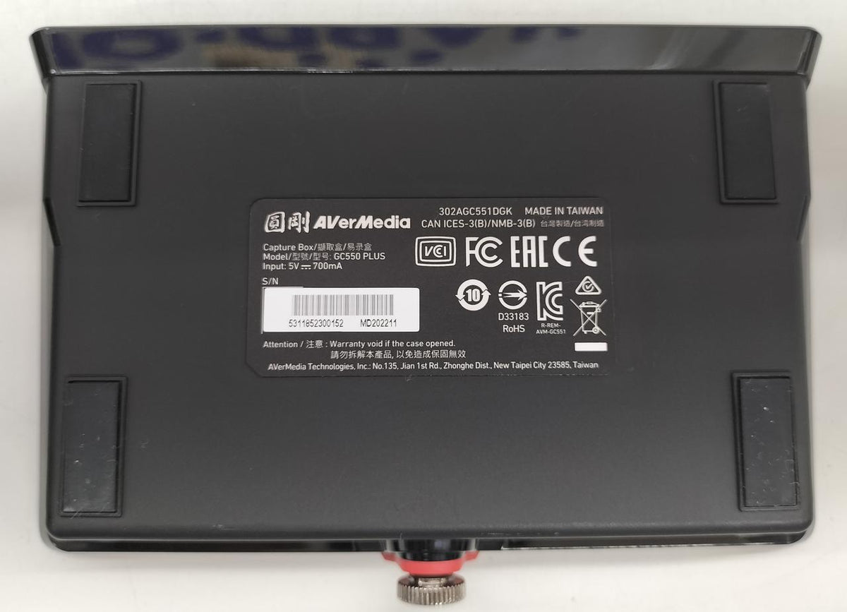 AVERMEDIA Capture Board GC550 PLUS