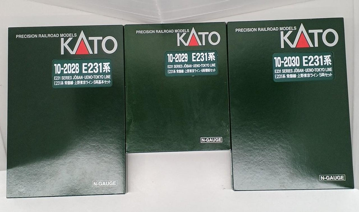 KATO N Gauge 10-2028, 2029, 2030 Tokiwa Line / Ueno-Tokyo Line