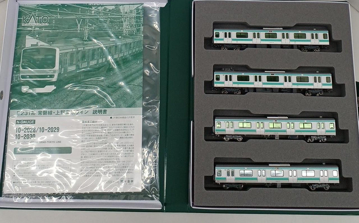KATO N Gauge 10-2028, 2029, 2030 Tokiwa Line / Ueno-Tokyo Line