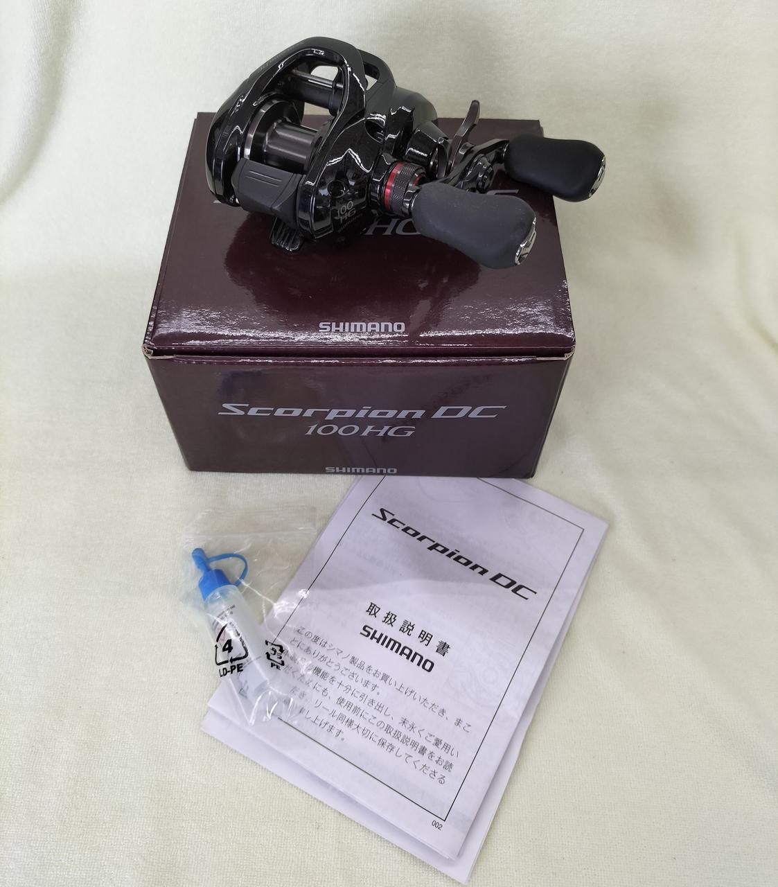 SHIMANO Baitcasting Reel SCORPION DC 100HG