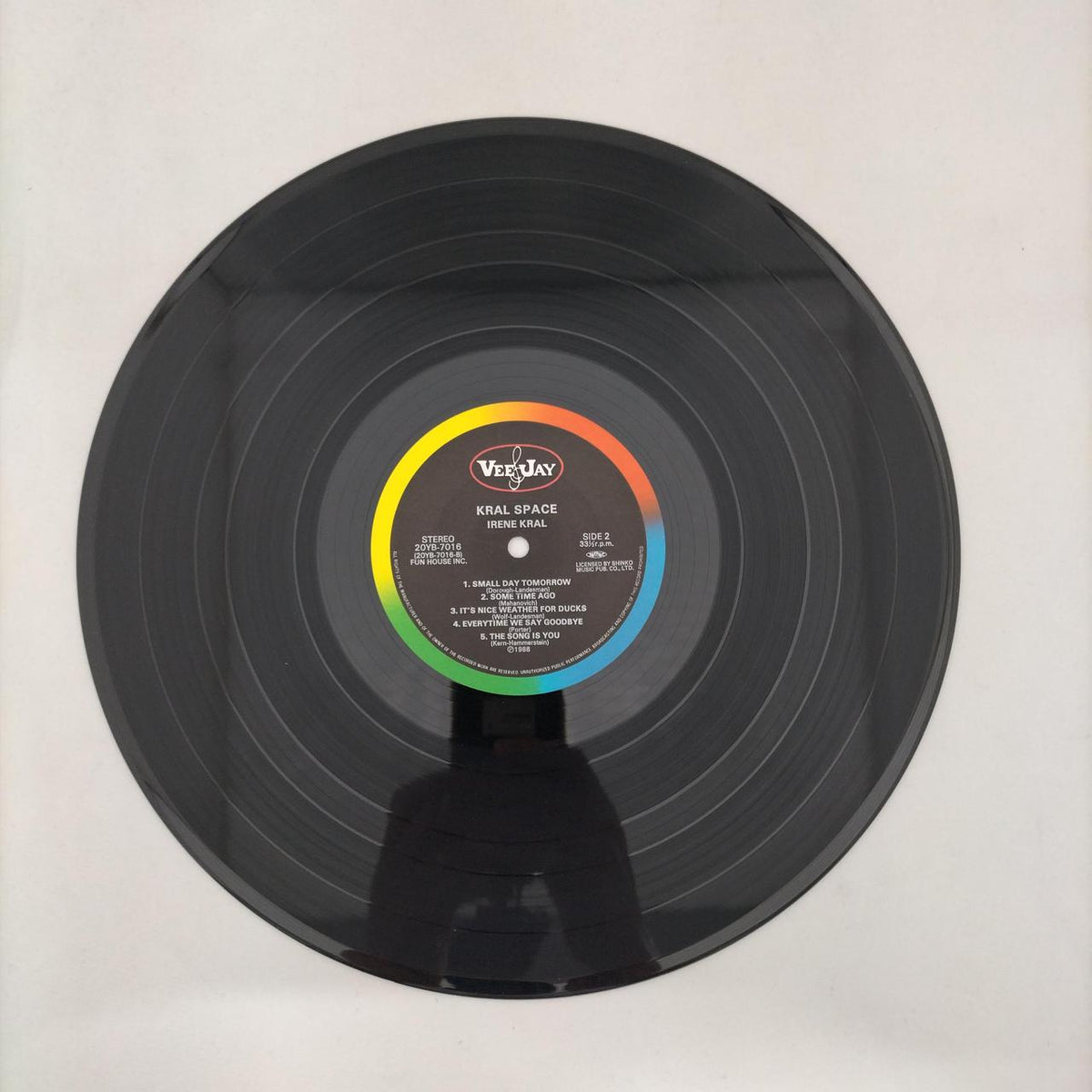 FUN HOUSE LP Record CD:30YD-7016 Kral Space Irene Kura