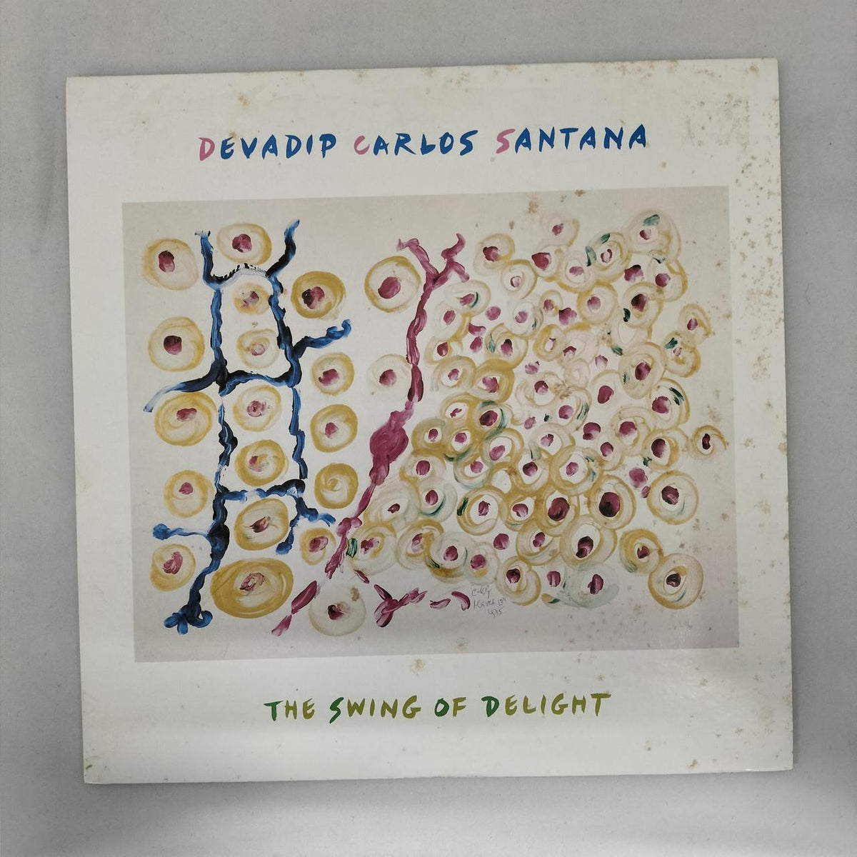 SONY Record DEVADIP CARLOS SANTANA / THE S