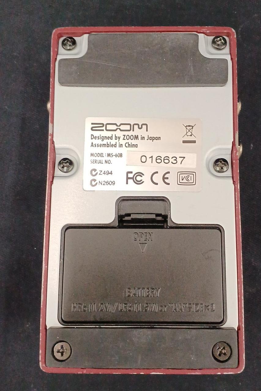 ZOOM Multi-Effects Pedal MS-60B